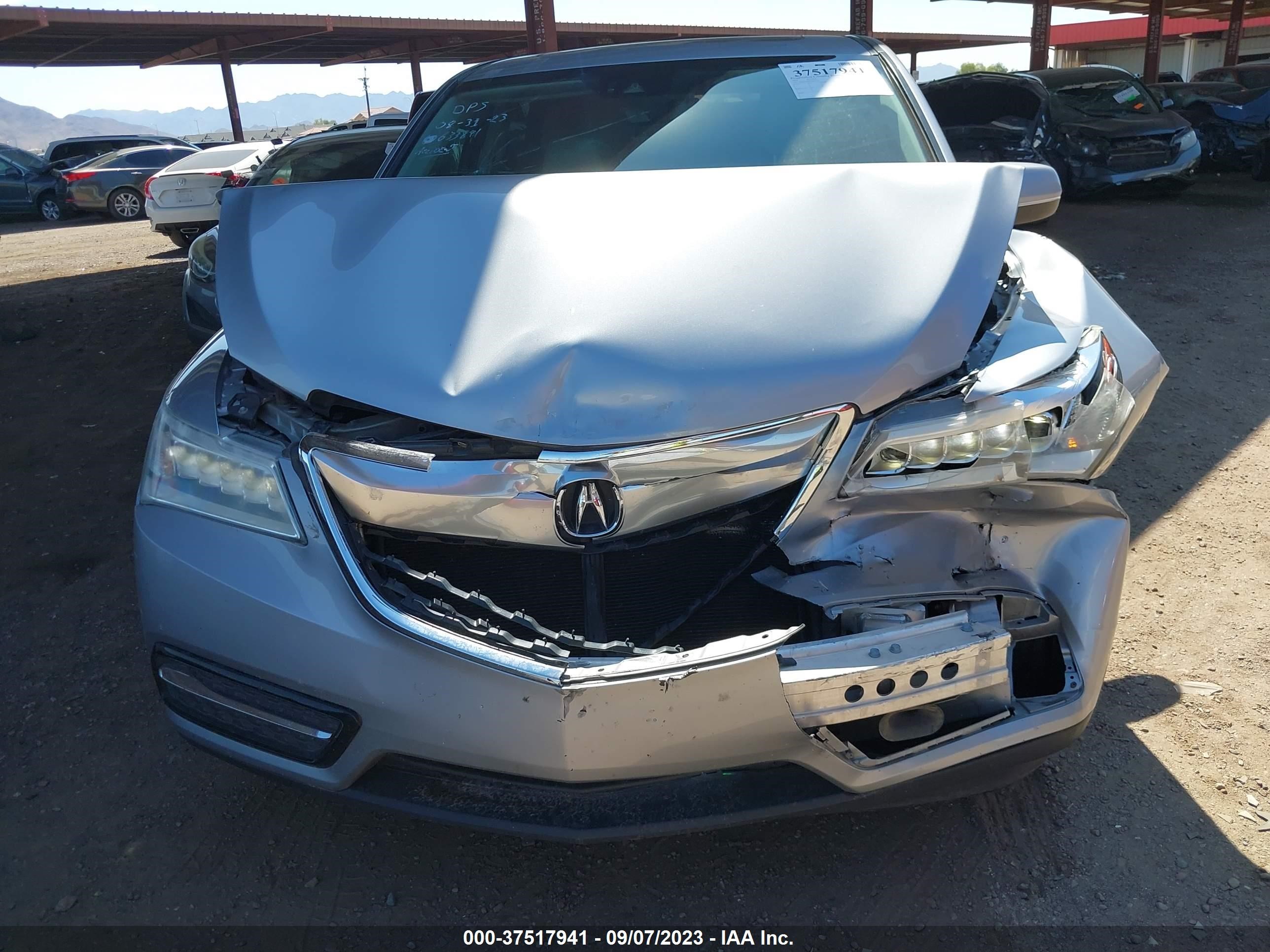 Photo 5 VIN: 5FRYD4H40GB007160 - ACURA MDX 