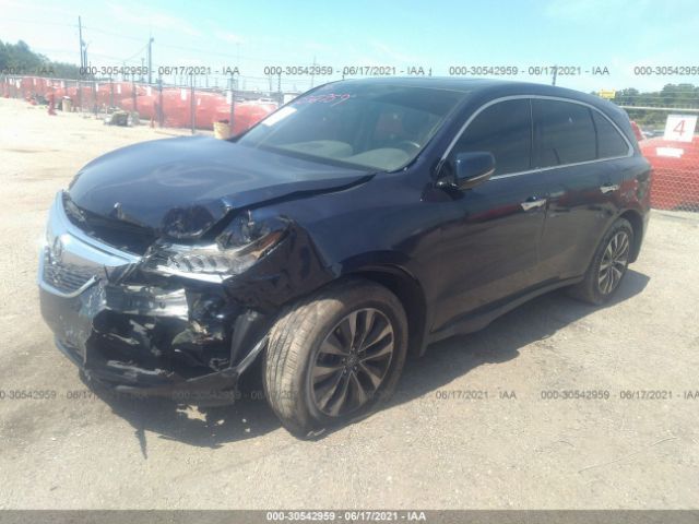 Photo 1 VIN: 5FRYD4H40GB049747 - ACURA MDX 