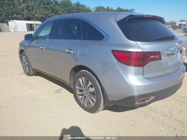 Photo 2 VIN: 5FRYD4H40GB055886 - ACURA MDX 