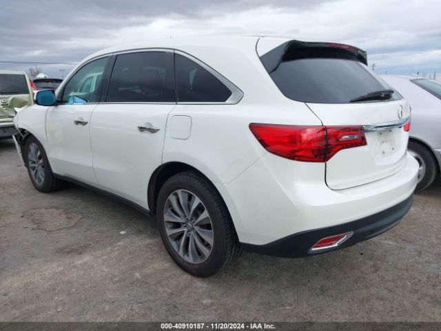 Photo 2 VIN: 5FRYD4H41FB026797 - ACURA MDX 