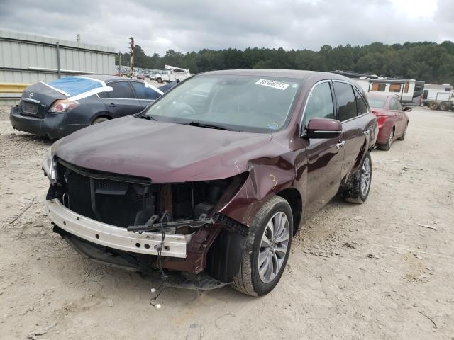 Photo 1 VIN: 5FRYD4H41FB030963 - ACURA MDX TECHNO 