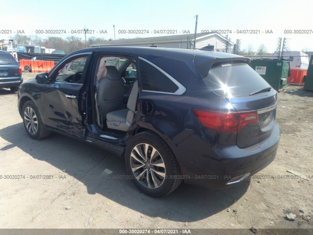 Photo 2 VIN: 5FRYD4H41GB007197 - ACURA MDX 