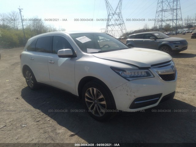 Photo 0 VIN: 5FRYD4H41GB031418 - ACURA MDX 