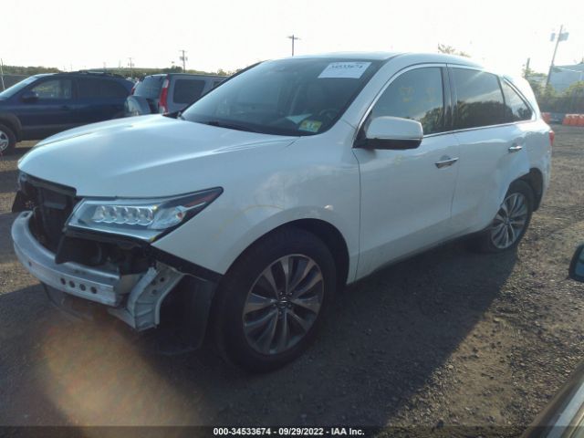 Photo 1 VIN: 5FRYD4H41GB052351 - ACURA MDX 