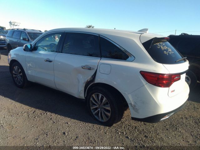 Photo 2 VIN: 5FRYD4H41GB052351 - ACURA MDX 