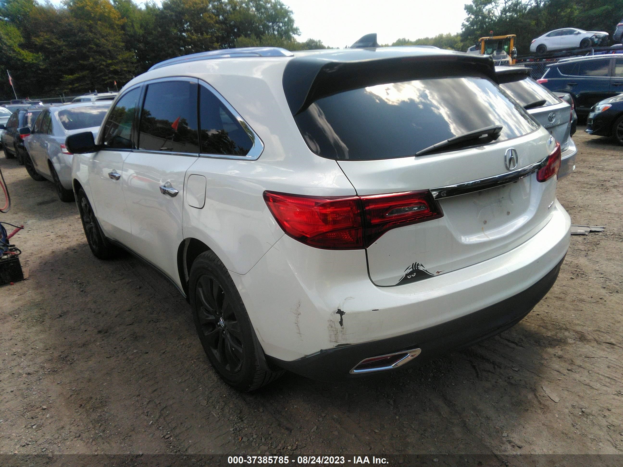 Photo 2 VIN: 5FRYD4H42EB019713 - ACURA MDX 