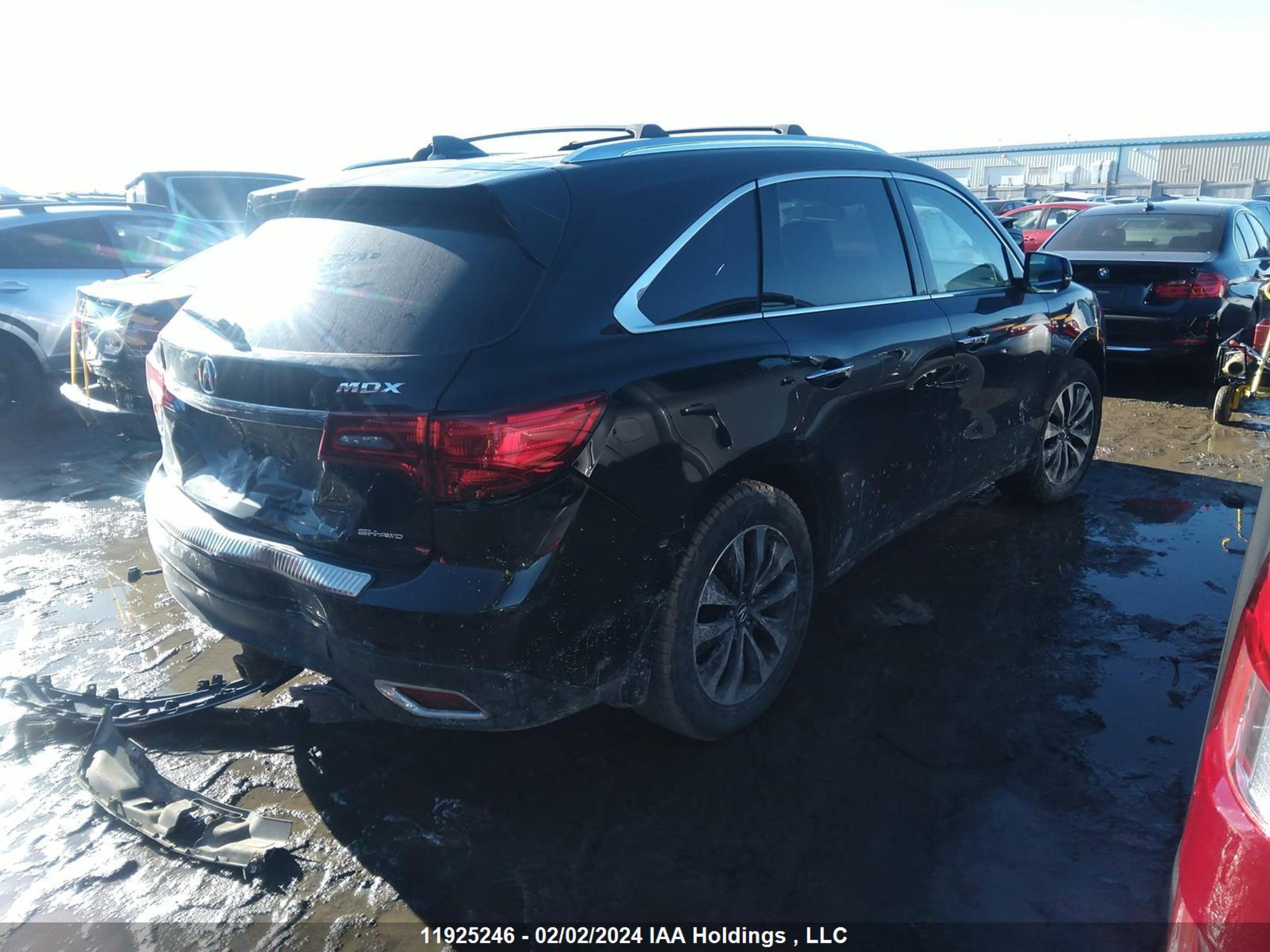 Photo 3 VIN: 5FRYD4H42FB502474 - ACURA MDX 