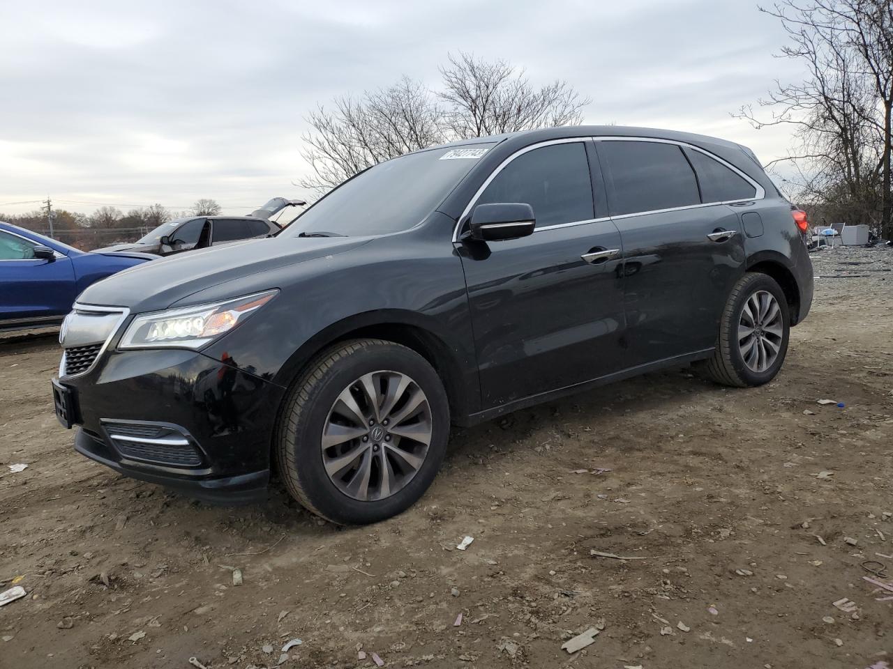 Photo 1 VIN: 5FRYD4H42GB015518 - ACURA MDX 