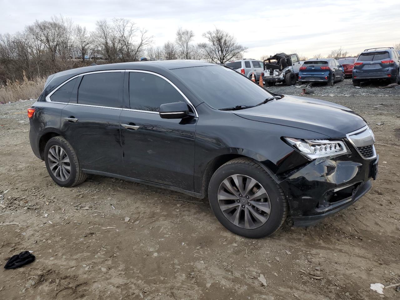 Photo 4 VIN: 5FRYD4H42GB015518 - ACURA MDX 