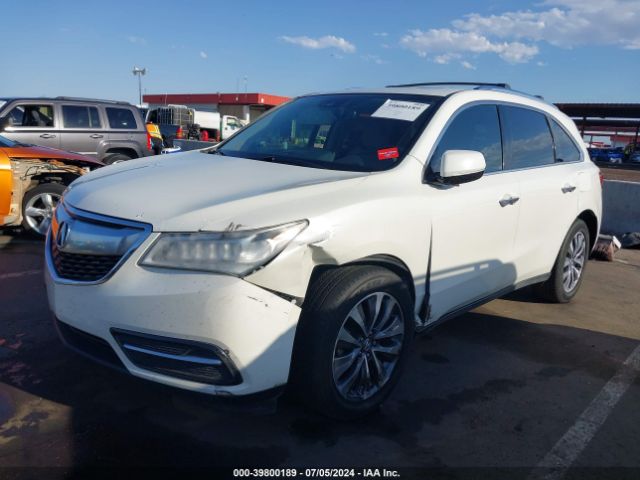 Photo 1 VIN: 5FRYD4H42GB019780 - ACURA MDX 