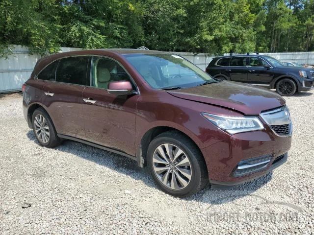 Photo 3 VIN: 5FRYD4H42GB040385 - ACURA MDX 