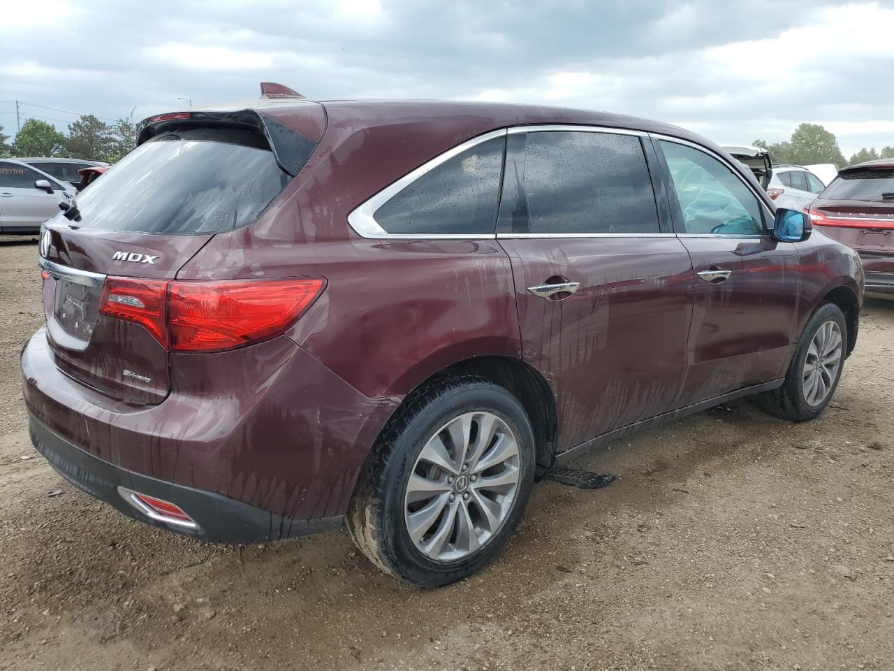 Photo 2 VIN: 5FRYD4H43FB014912 - ACURA MDX 