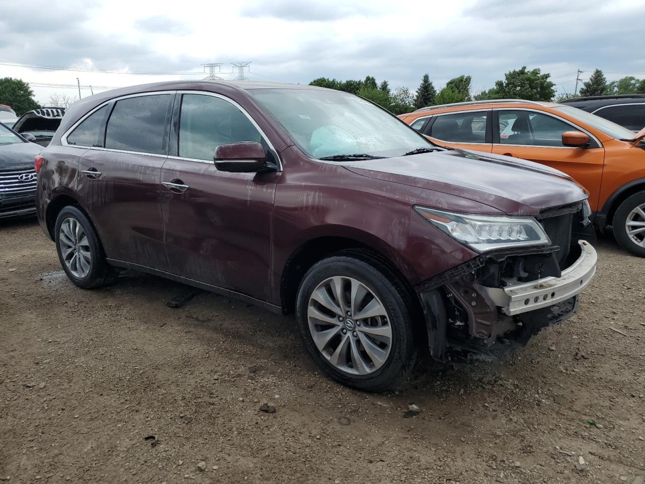 Photo 3 VIN: 5FRYD4H43FB014912 - ACURA MDX 