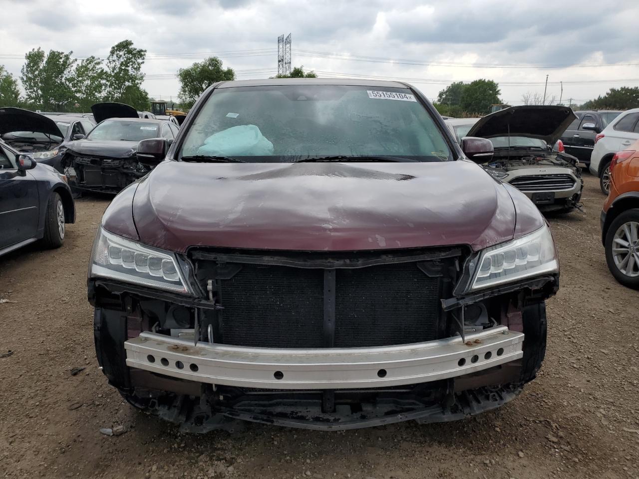 Photo 4 VIN: 5FRYD4H43FB014912 - ACURA MDX 