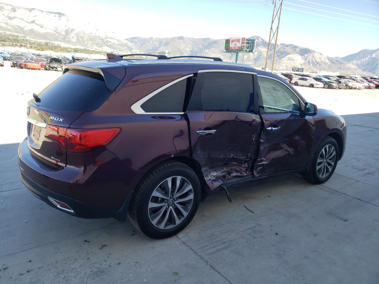 Photo 2 VIN: 5FRYD4H43GB019108 - ACURA MDX 