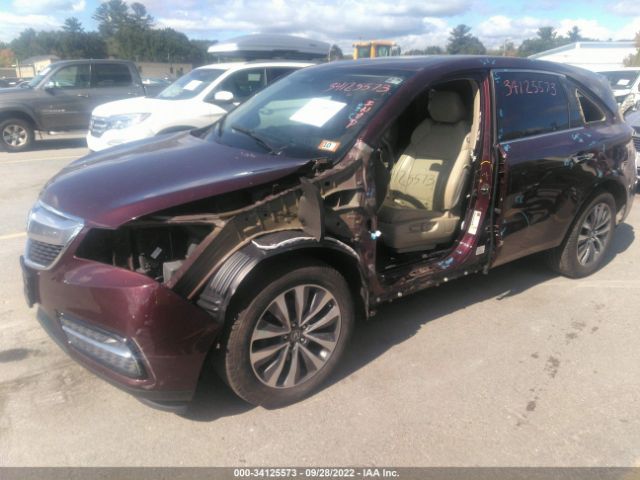 Photo 1 VIN: 5FRYD4H43GB054277 - ACURA MDX 