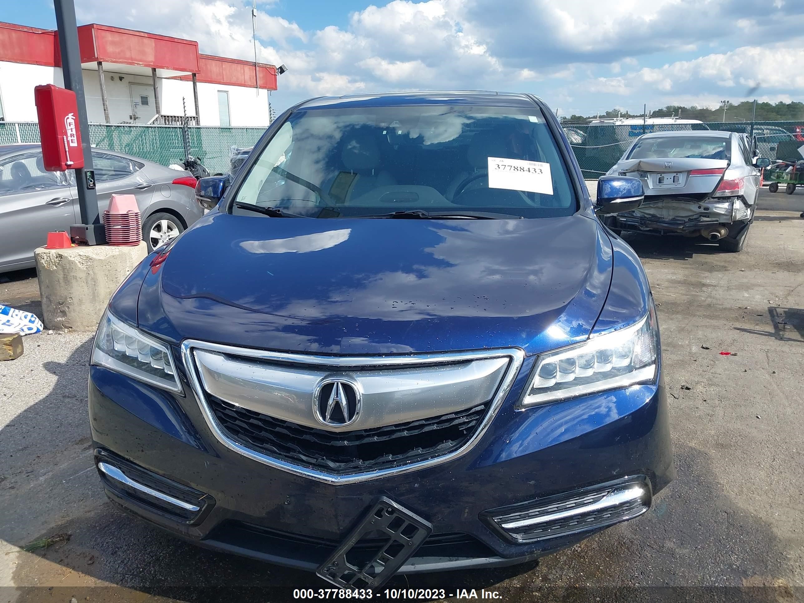 Photo 11 VIN: 5FRYD4H44GB007193 - ACURA MDX 