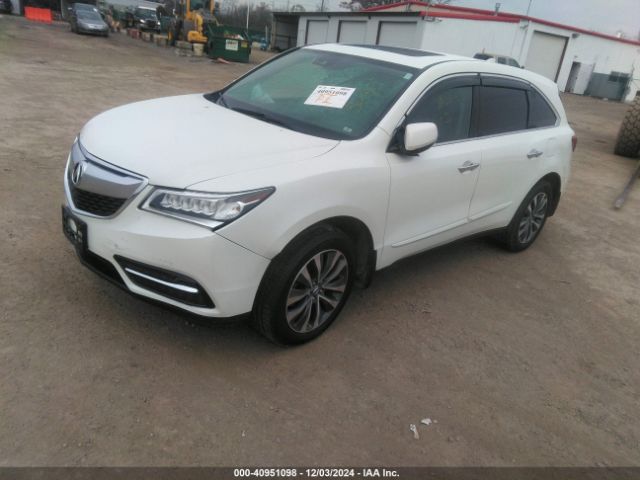 Photo 1 VIN: 5FRYD4H44GB023233 - ACURA MDX 