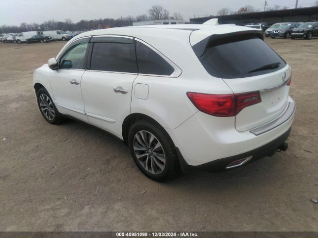 Photo 2 VIN: 5FRYD4H44GB023233 - ACURA MDX 