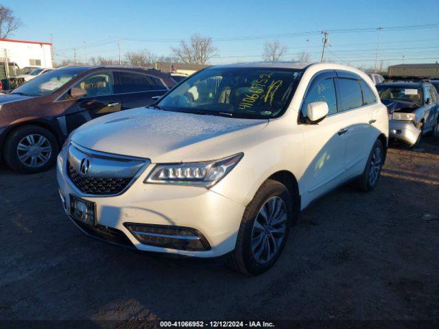 Photo 1 VIN: 5FRYD4H44GB023233 - ACURA MDX 