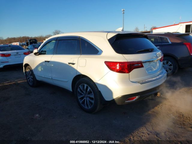 Photo 2 VIN: 5FRYD4H44GB023233 - ACURA MDX 