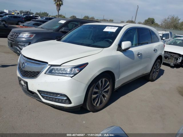 Photo 1 VIN: 5FRYD4H44GB040100 - ACURA MDX 