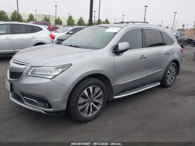 Photo 1 VIN: 5FRYD4H44GB053414 - ACURA MDX 