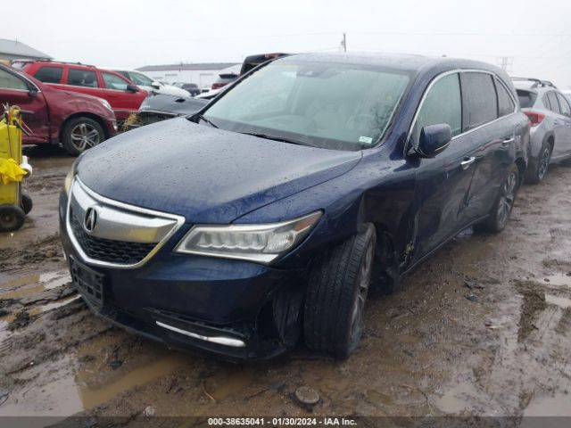 Photo 1 VIN: 5FRYD4H45GB017764 - ACURA MDX 