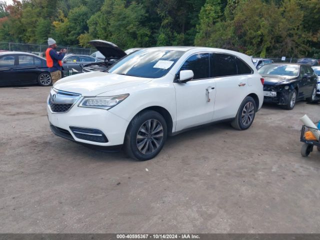 Photo 1 VIN: 5FRYD4H45GB051557 - ACURA MDX 