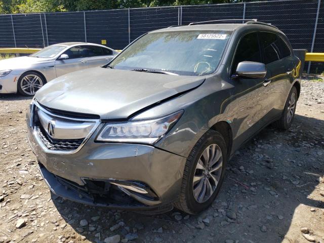 Photo 1 VIN: 5FRYD4H46FB025354 - ACURA MDX TECHNO 