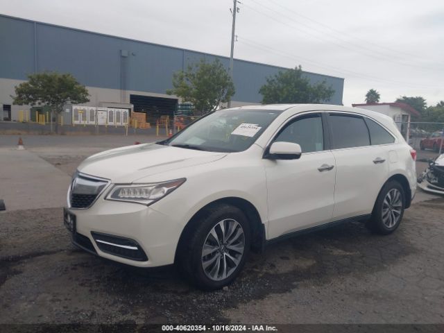 Photo 1 VIN: 5FRYD4H46GB039935 - ACURA MDX 