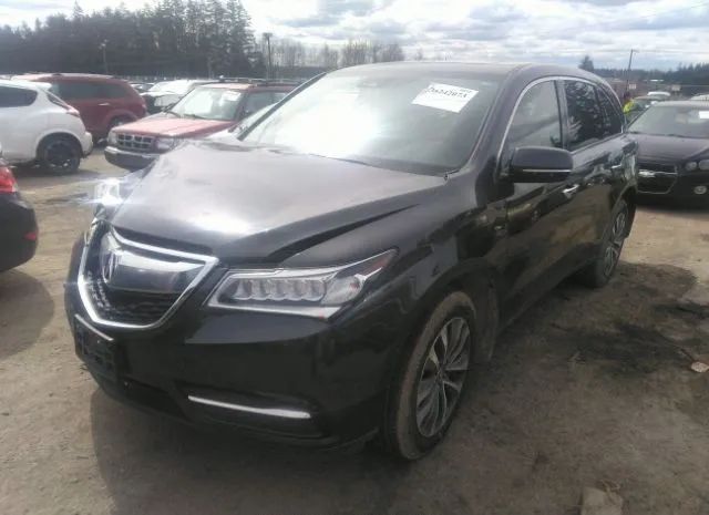 Photo 1 VIN: 5FRYD4H46GB053642 - ACURA MDX 