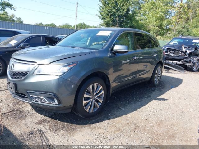 Photo 1 VIN: 5FRYD4H47FB001614 - ACURA MDX 