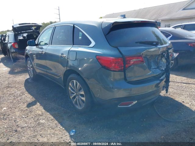 Photo 2 VIN: 5FRYD4H47FB001614 - ACURA MDX 