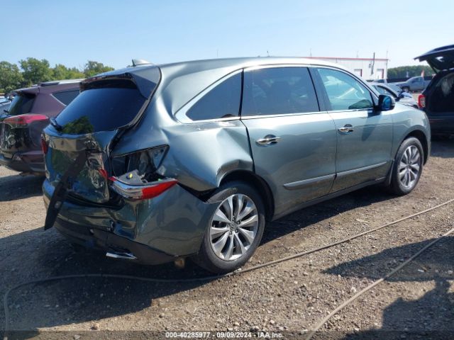 Photo 3 VIN: 5FRYD4H47FB001614 - ACURA MDX 