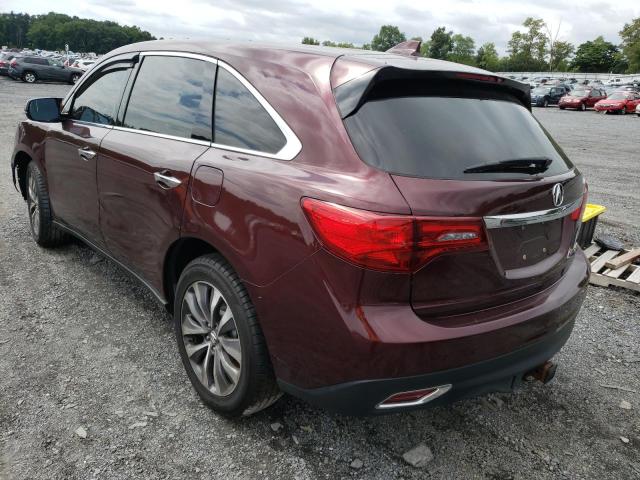 Photo 2 VIN: 5FRYD4H47FB033057 - ACURA MDX TECHNO 