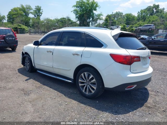 Photo 2 VIN: 5FRYD4H47GB017412 - ACURA MDX 