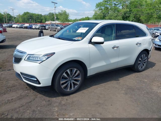 Photo 1 VIN: 5FRYD4H47GB041662 - ACURA MDX 