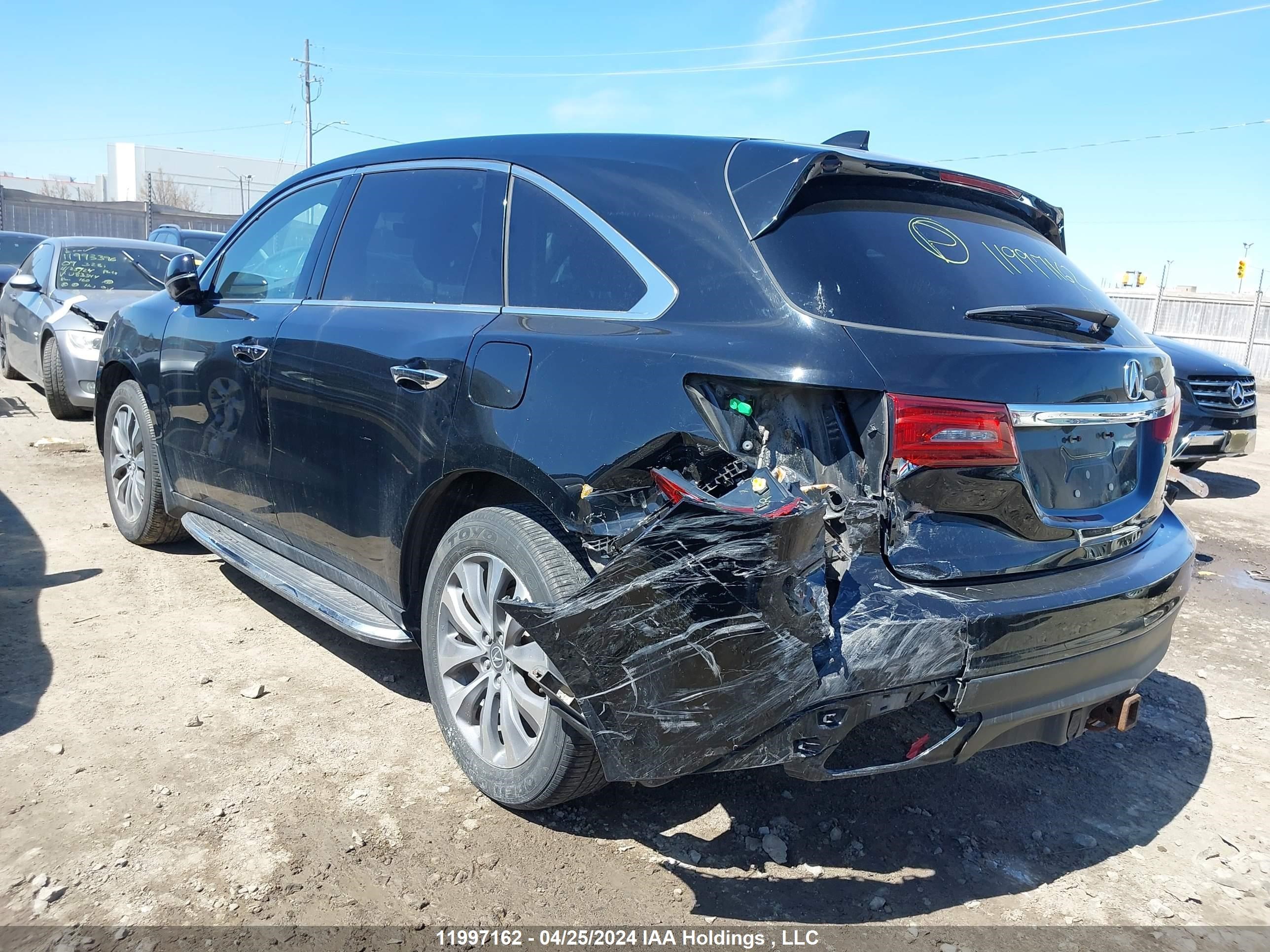 Photo 2 VIN: 5FRYD4H47GB505954 - ACURA MDX 