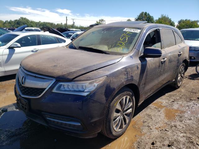 Photo 1 VIN: 5FRYD4H48EB017819 - ACURA MDX TECHNO 