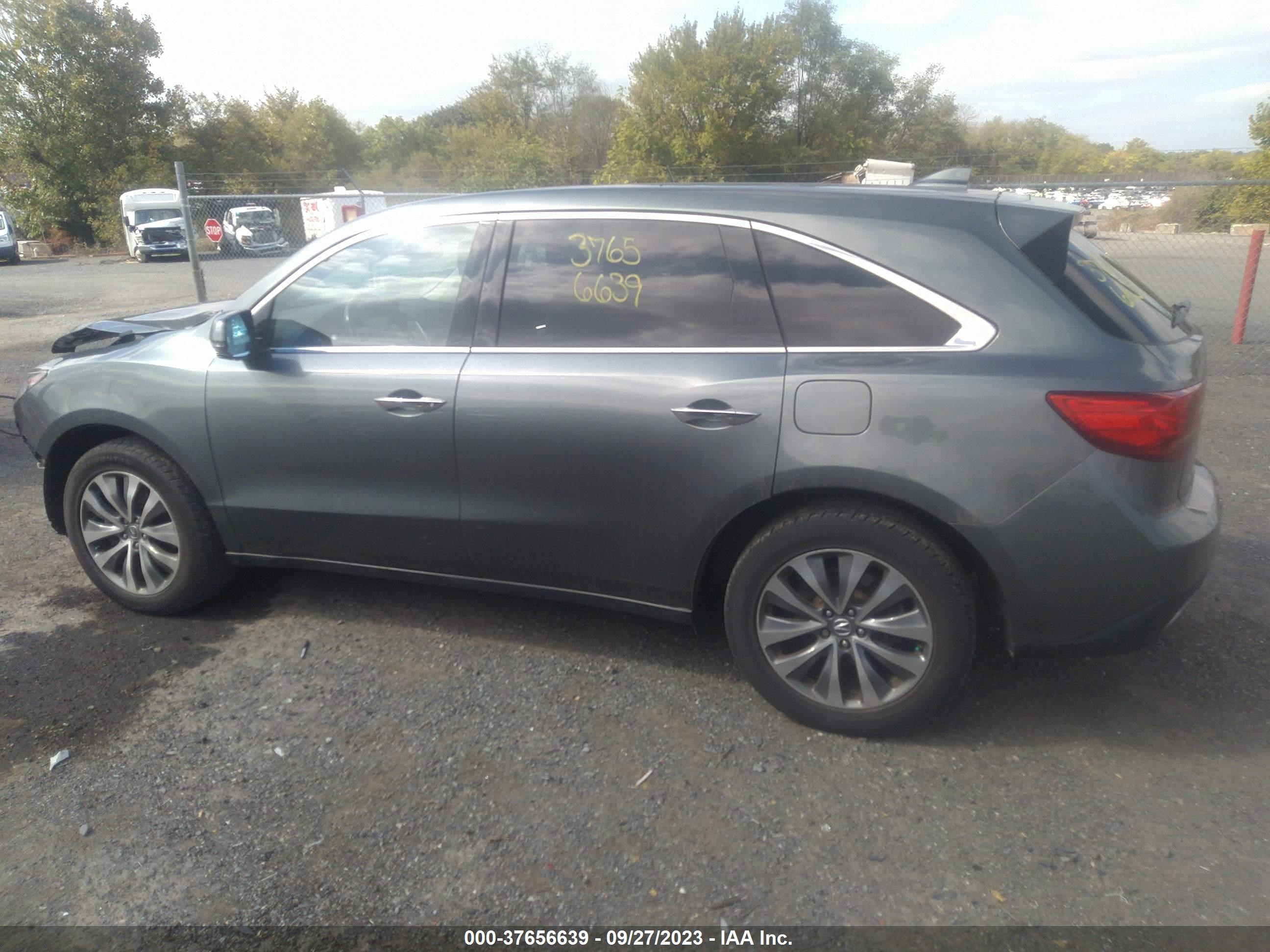 Photo 14 VIN: 5FRYD4H48EB019666 - ACURA MDX 