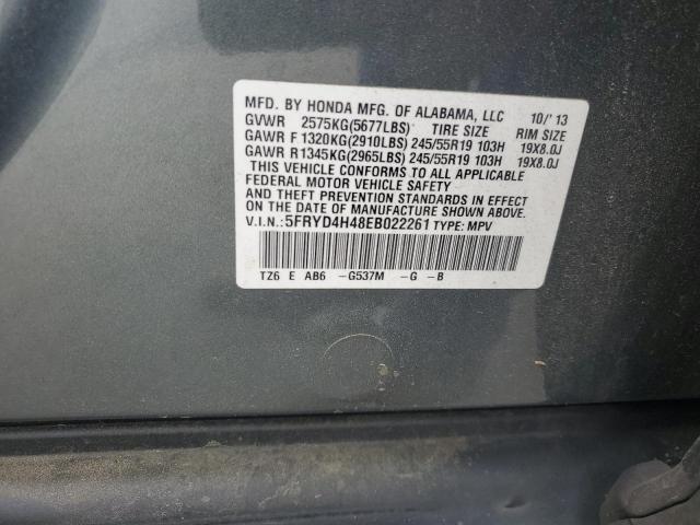 Photo 11 VIN: 5FRYD4H48EB022261 - ACURA MDX 