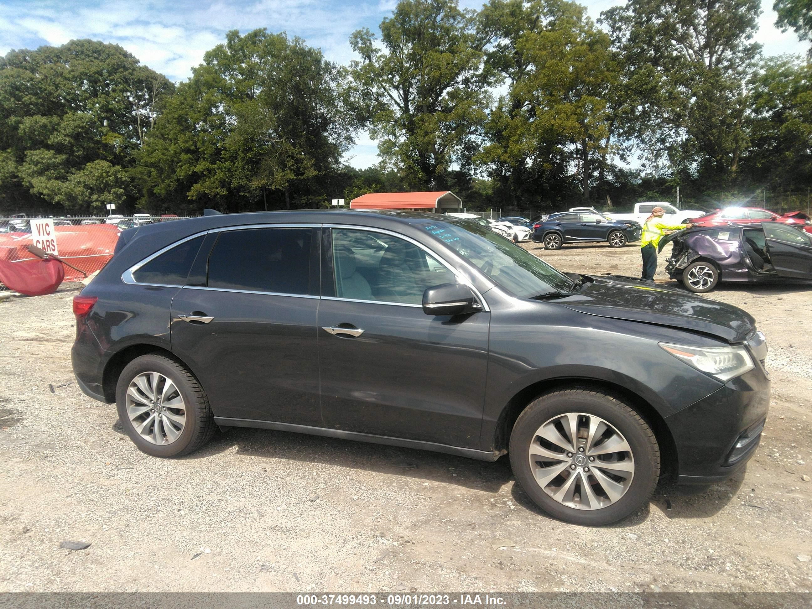 Photo 12 VIN: 5FRYD4H48EB045328 - ACURA MDX 