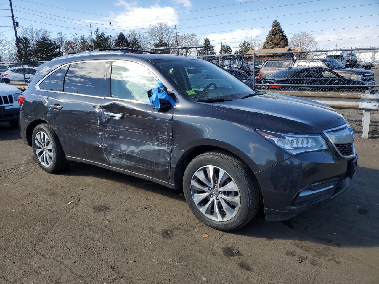 Photo 3 VIN: 5FRYD4H48GB008931 - ACURA MDX 