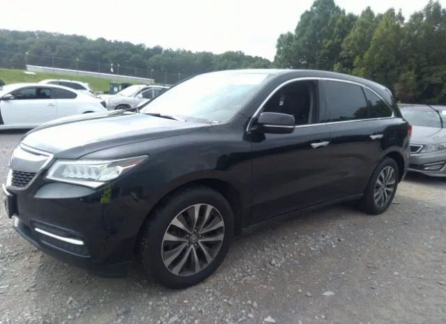 Photo 1 VIN: 5FRYD4H48GB012865 - ACURA MDX 