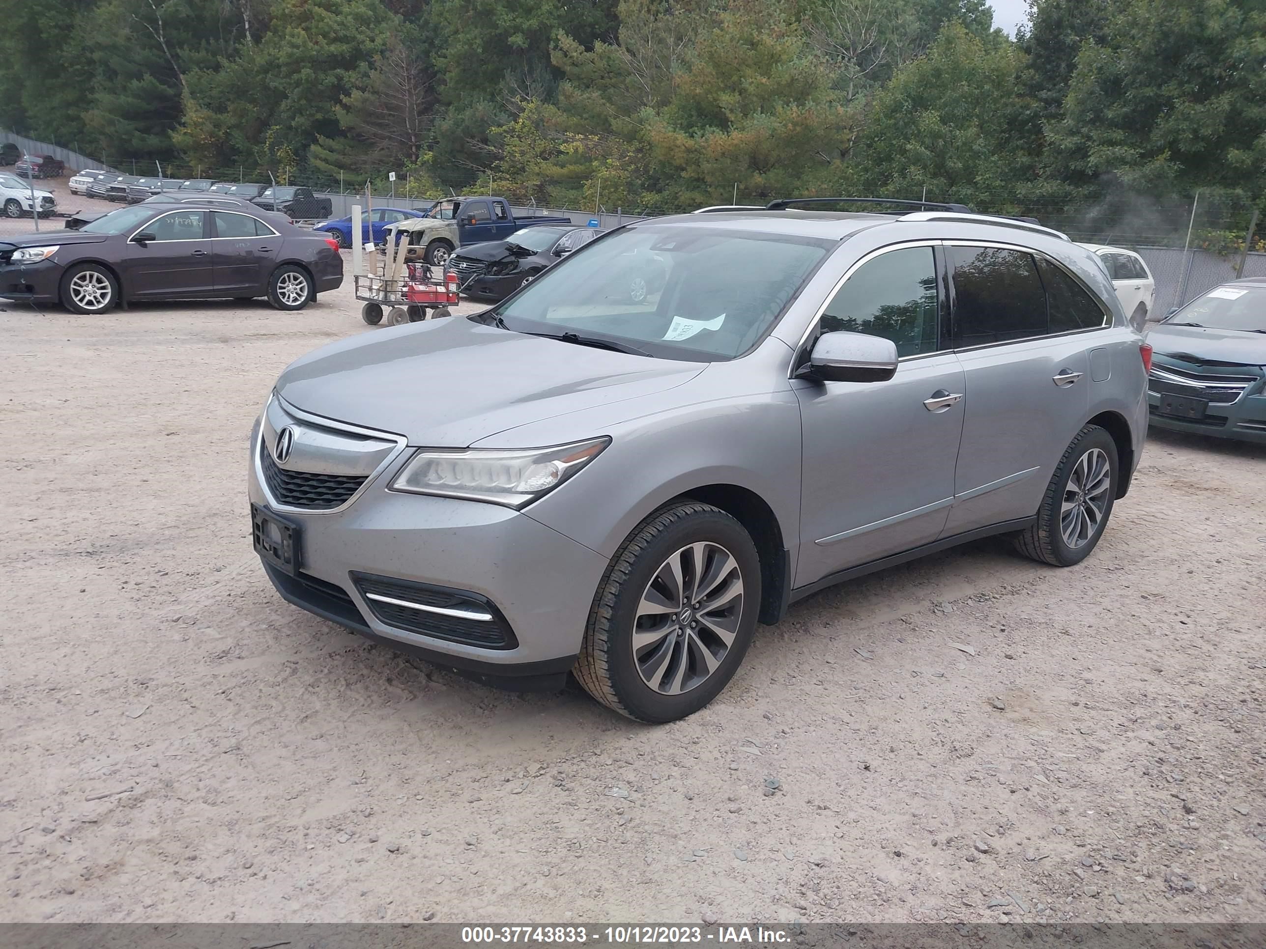 Photo 1 VIN: 5FRYD4H48GB024854 - ACURA MDX 