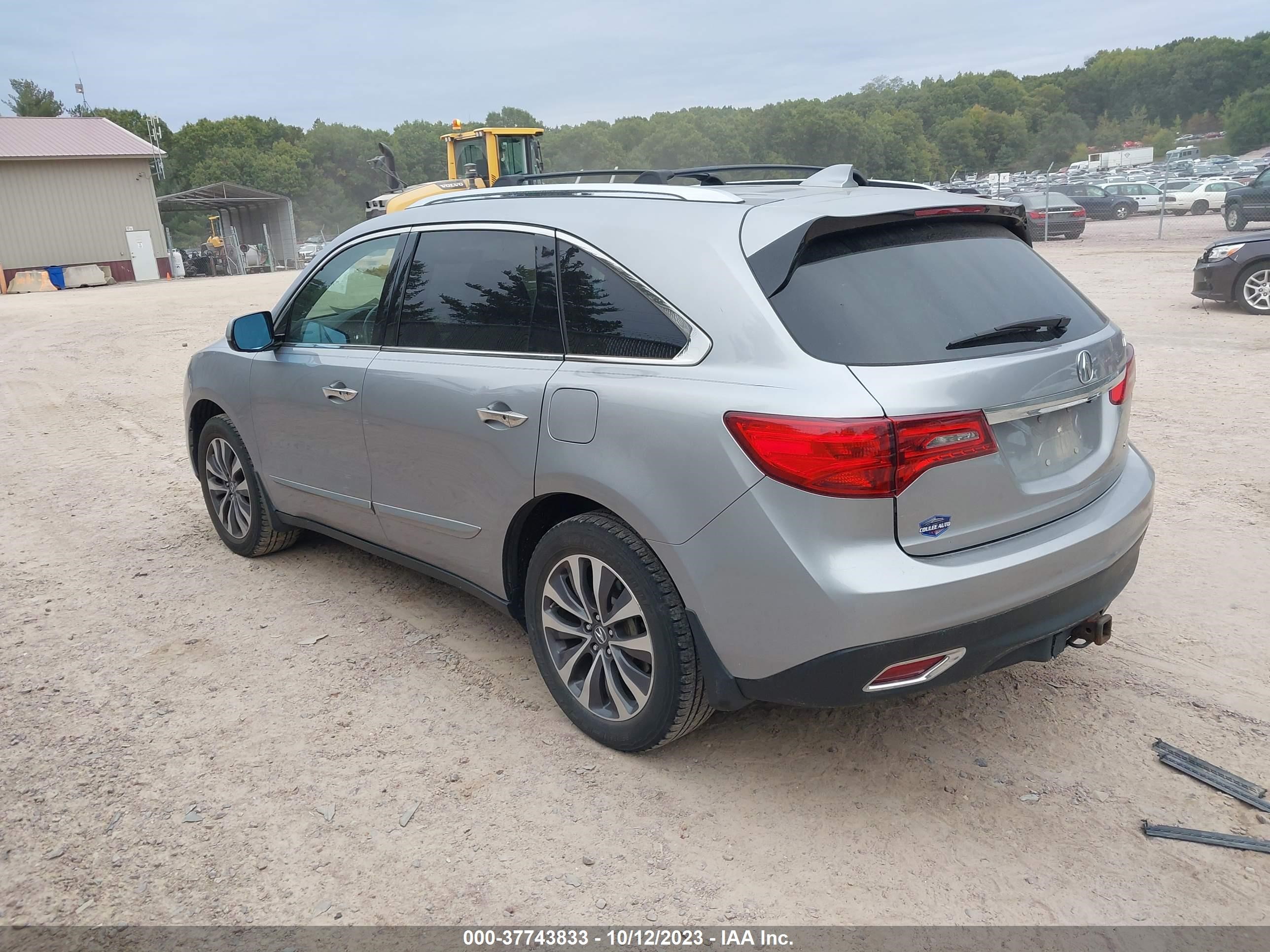 Photo 2 VIN: 5FRYD4H48GB024854 - ACURA MDX 