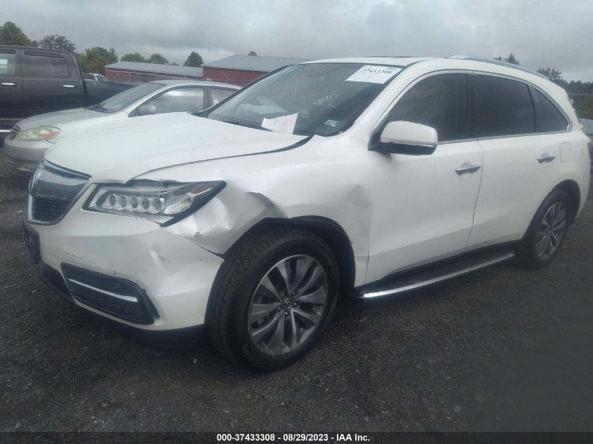 Photo 1 VIN: 5FRYD4H49EB046259 - ACURA MDX 