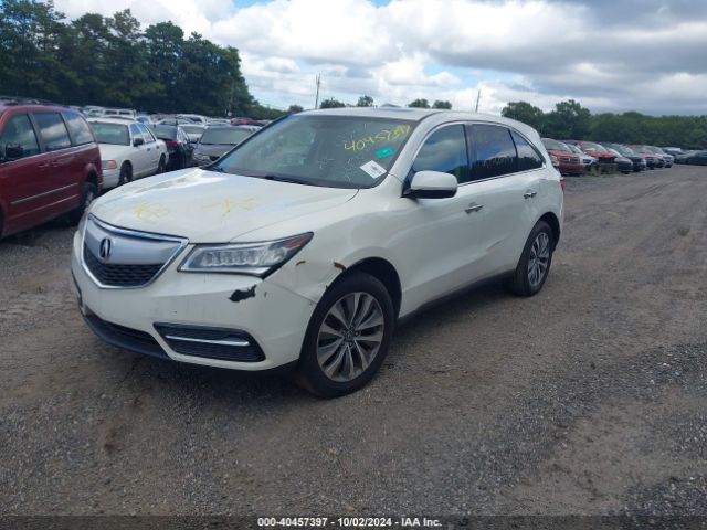 Photo 1 VIN: 5FRYD4H49FB024358 - ACURA MDX 