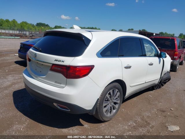 Photo 3 VIN: 5FRYD4H49GB001356 - ACURA MDX 